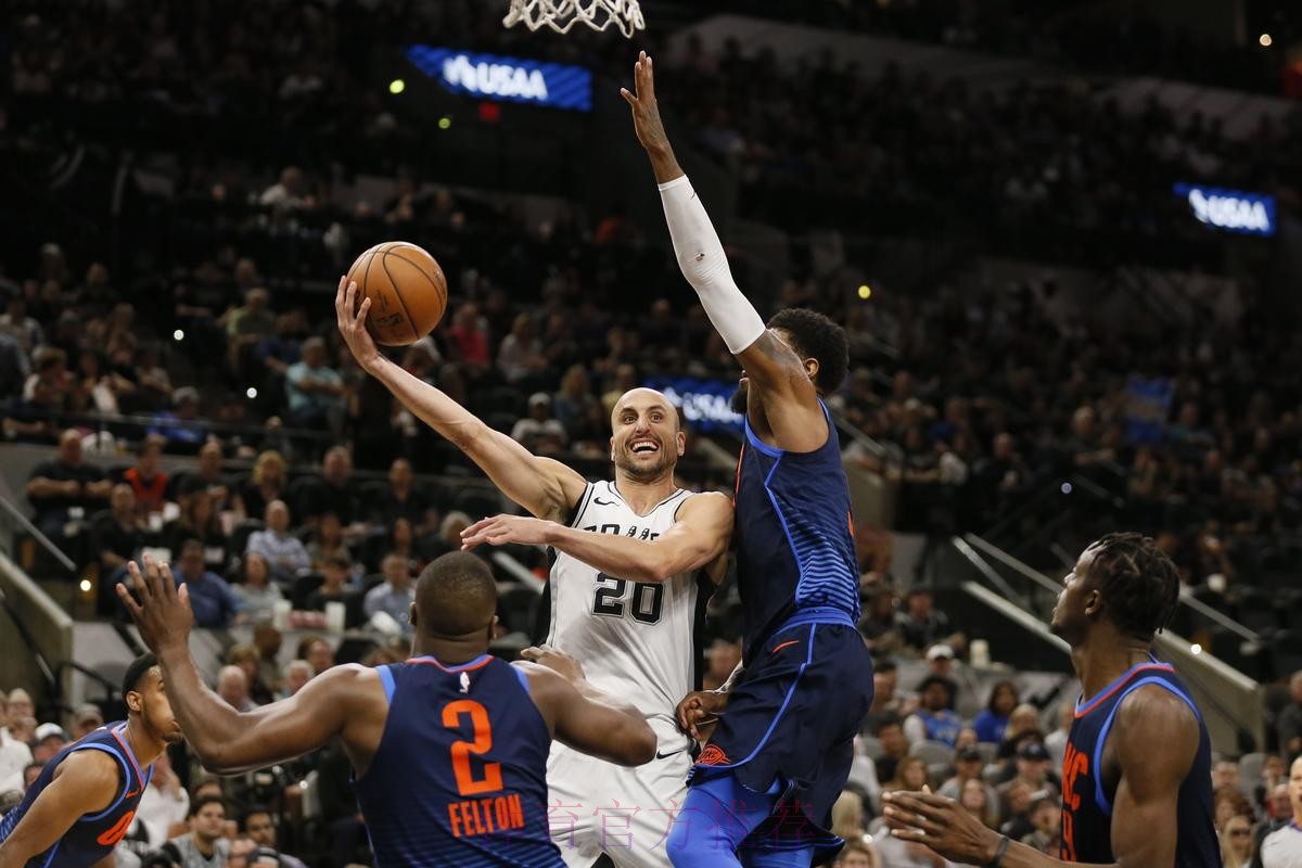 常规赛1月14日：马刺VS雷霆 集锦